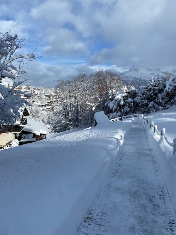 Megeve Le Sapin Bat A Apartment ภายนอก รูปภาพ